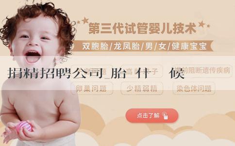 捐精招聘公司_胎兒什麼時候可以分辨男女？四維彩超怎樣看性別？
